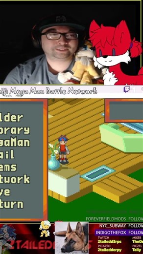 A computer chip... under the plate!? [Megamang Battle Network] | #2tailedd3rps on #Twitch