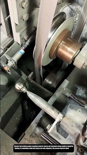 Abrasive Belt Grinding Optimization for Precision Surface Finishing Systems