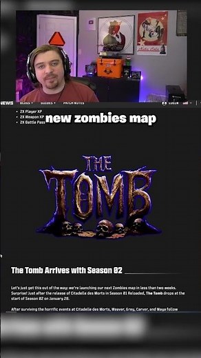 First Look at the New Zombies Map "The Tomb" in Black Ops 6