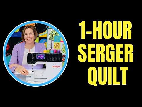 1-Hour Serger Quilt