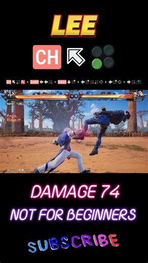 Lee Combo Guide Tekken8 I Lee Season2 Combo Tekken8#Lee#Combo#Tekken8#counterhit