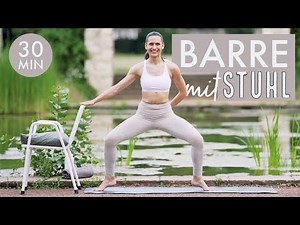 Barre mit Stuhl 30 🪑🔥 Dein Effektives Workout für Zuhause