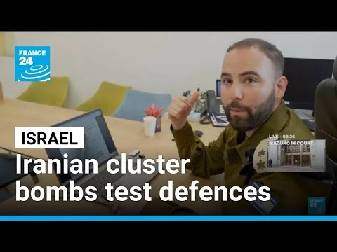 War in the Mideast: Iranian cluster ballistic missiles test Israel’s defences • FRANCE 24