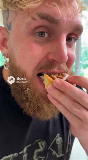 Jake Paul EDP445 and Ricky Berwick ￼eating cinnamon rolls for breakfast