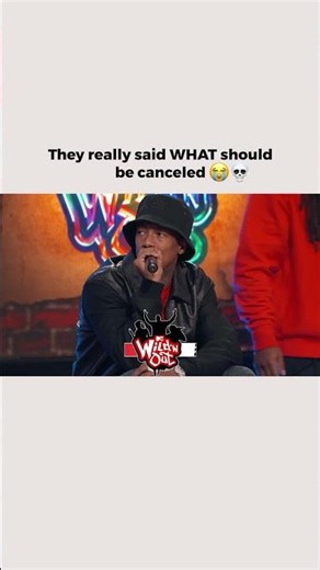 They really said WHAT should be canceled 😭💀 #WildNOut #Shorts