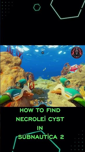 How to Find Necrolei Cysts FAST in Subnautica 2! 🦠🌊#subnautica2 #gamingshorts #shorts