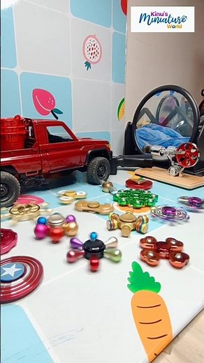 Collection of Different Fidget Spinner 🔥 Most Satisfying Metal Fidget Ever |High-Speed Spin Test ⚓✨”