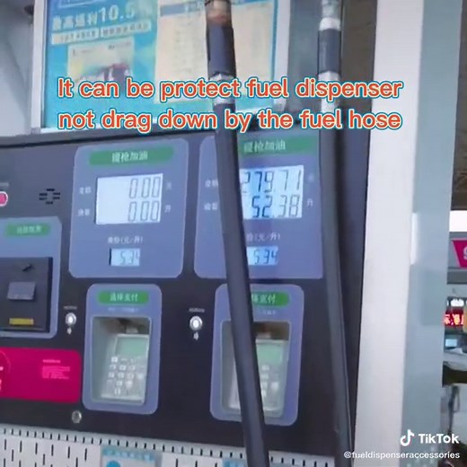 Fuel dispenser breakaway avoid pull down 👍🏻 nice item #petro #diesel #equipment #swivel
