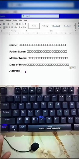 Efficiently Add Square Boxes in MS Word Using Shortcuts