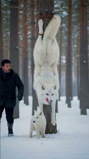 Wolf Rescue: Trapped and Saved Just in Time! #animalrescue #wildlife #wildliferescue