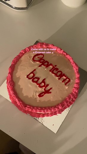 Make a Pinterest Birthday Cake with Your Bestie