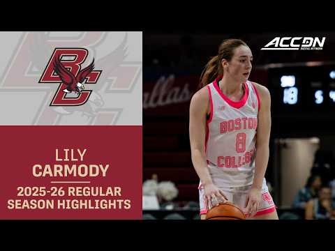 Boston College G Lily Carmody Regular Season Highlights | 2025–26 ACC Women’s Basketball