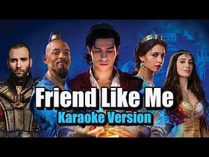 FRIEND LIKE ME Karaoke | Aladdin
