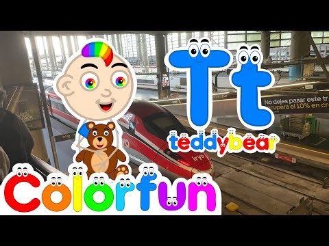 Teddybear Song 🧸 (T is for Teddybear!) | Let’s Learn the ABCs! | Colorfun Songs for Babies 🌈👶🏻