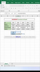 39K views · 397 reactions | HLOOKUP Function in Excel  #exceltips #exceltricks #exceltutorial #explore | computernotion | Facebook