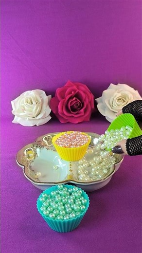 Colorful Harmony: Satisfying Pearl Mix ASMR ✨🌈🥄