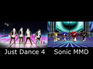 What makes you Beautiful comparison (Just dance 4 vs Sonic MMD)