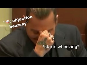 Johnny Depp's funniest moments in court 🩸💅🤡 ( part 2 )
