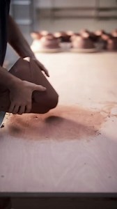 Recycling used clay. Slaking it down, spreading it out on plaster, and finally wedging it so it can be thrown into new pots. #asmr #asmrsounds #clay #itsnotwhatyouthink #pottery | Ceramics Olivia
