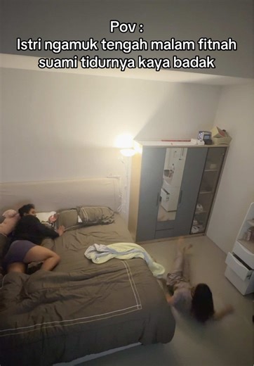 Istri Ngamuk Tengah Malam: Tidur Kayak Badak?