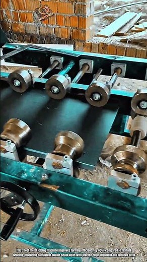 Innovation Sheet Metal Folding Machine: How to Form Double Seam Lock