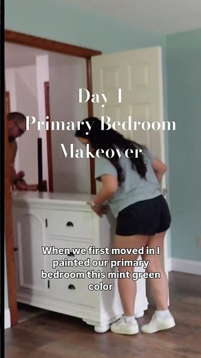 Day 1 - DIY Primary Bedroom Makeover #diy #diyprojects #bedroommakeover