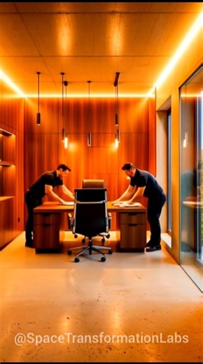 This Office Transformation Is Pure Luxury #roommakeover #transformation #interiordesign