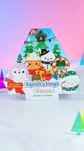 5.3K views · 92 reactions | It's never too early to start the countdown  Squish-a-longs Holiday Countdown Calendar is available now! | Squish-a-longs | Facebook