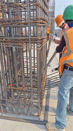 Drop down ring column #shorts #construction #skills #engineering
