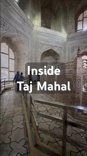 Inside Taj Mahal 🇮🇳