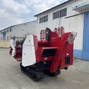 Advanced 35HP Hydraulic Crawler-Driven Combine Harvester
