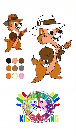 DISNEY SQUIRREL PAINTING