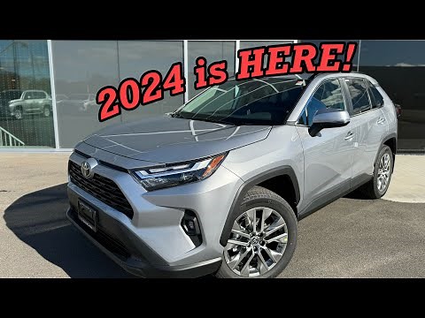 FIRST LOOK! 2024 Toyota RAV4 XLE premium review and walk through!