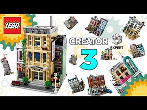 Modular Madness! 3! Lego Police Station 10278 combined Creator Expert