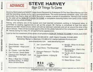 Steve Harvey - Sign Of Things To Come