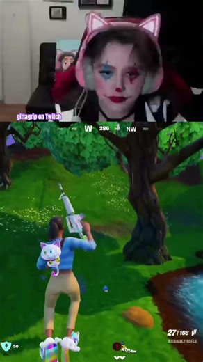 Can't hide from Gitta! Catch gittagrip's next Fortnite stream on Twitch! 🫵