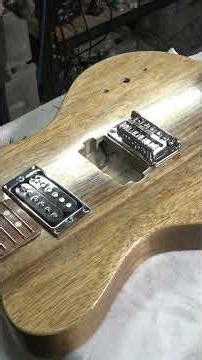 Installing Humbucker Pickups Part 3 #guitar #guitarcraft #luthier