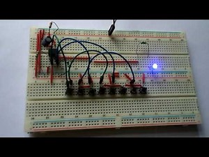 555 Timer IC Based Electronic Code Lock