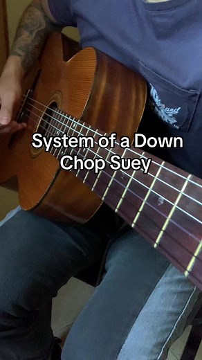 @systemofadown System of a Down - Chop suey #systemofadown #chopsuey #metal #guitar #guitarra #acousticguitar