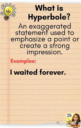 Learn English_What is Hyperbole?