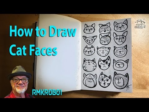 How to Draw Cat Faces 22
