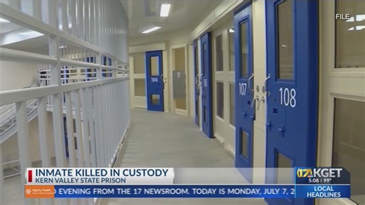 Kern Valley State Prison inmate death investigated as homicide
