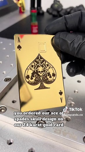 Transforming Plain Plastic Card into Metal Credit Card | Custom Black Card
