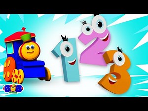 電車のボブ数を数える +より多くの教育ビデオ