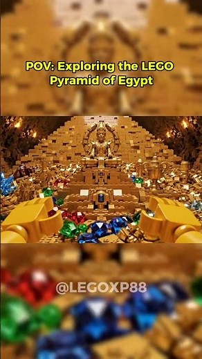 EPS 4 | POV: Exploring the LEGO Pyramid of Egypt #LEGO #LEGOWorld #POVVideo #BrickWorld #LEGOEgypt