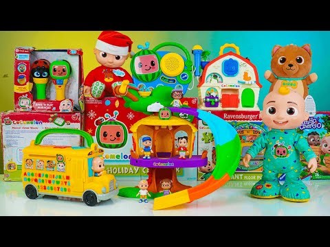 90 Minutes COCOMELON Collection Unboxing - Satisfying Unboxing Coco Roller Coaster (ASMR)