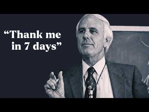 This Advice Impacted 10,000,000 People (Jim Rohn Seminar)