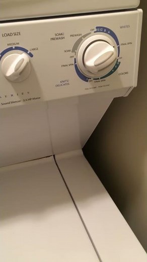 Frigidare Gallery Series Stacked Top Load Washer Not Spinning