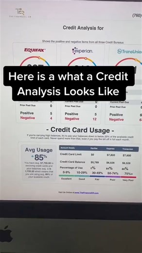 Here is what a Credit Analysis looks like. Follow for more credit tips! #creditanalyst #creditanalysis #creditreport #creditusage #creditcard #creditutilization #creditscore #credittips #creditknowledge #fypシ | Ricardo Soto | Facebook