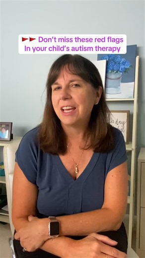 75 reactions · 17 shares | Is your autistic child in therapy ? Or maybe you are looking for a therapist to get started. In all types of therapy there are good therapists and therapists that may not be a good fit . Watch for these red flags! Are you noticing any of these ? Tell me in the comments #autismtherapy #aba #speechtherapy #occupationaltherapy #autismparents #autismmom #therapy | Mary Barbera | Facebook